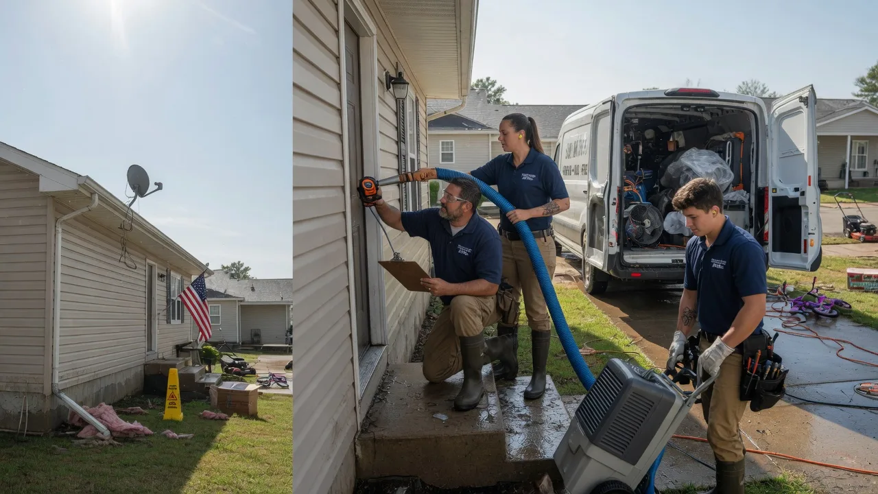 Ceiling Water Damage Restoration in Colfax, WA near me